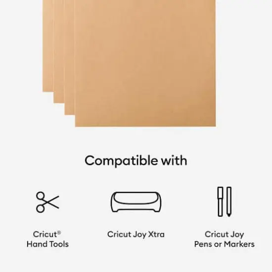 Cricut Joy Xtra&trade; Permanent Smart Label&trade; Kraft Paper, 4ct. {7}