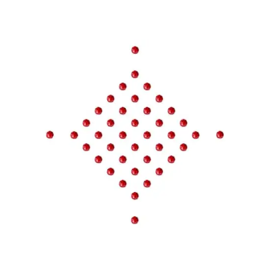 John Bead Preciosa 4mm Czech Crystal Glass Faceted Round Beads, 40ct. Light Siam {4}