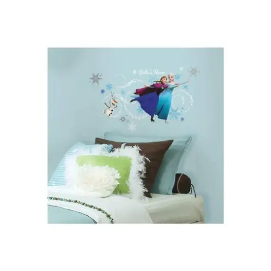 RoomMates Frozen Custom Headboard Peel & Stick Giant Wall Decals {4}
