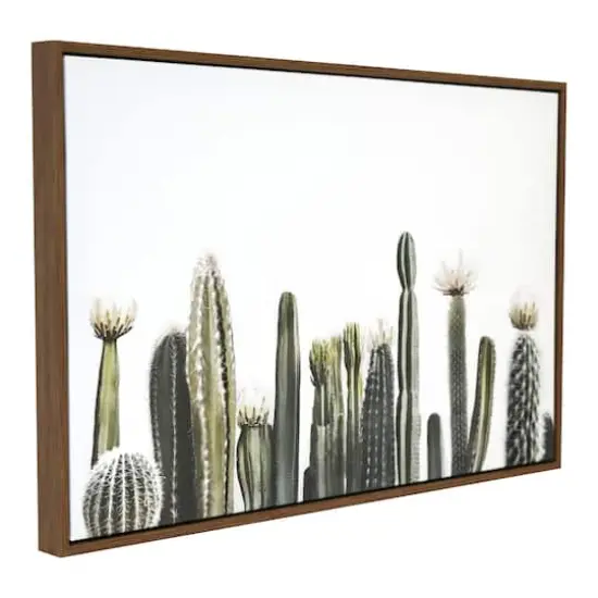 24" Cacti on White Background Wall Canvas by Ashland&reg; {3}
