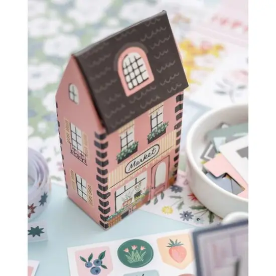 Maggie Holmes Market Square Mini House Card Set {7}