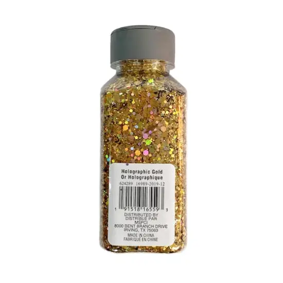 Holographic Gold Specialty Polyester Glitter by Recollections&trade; {6}