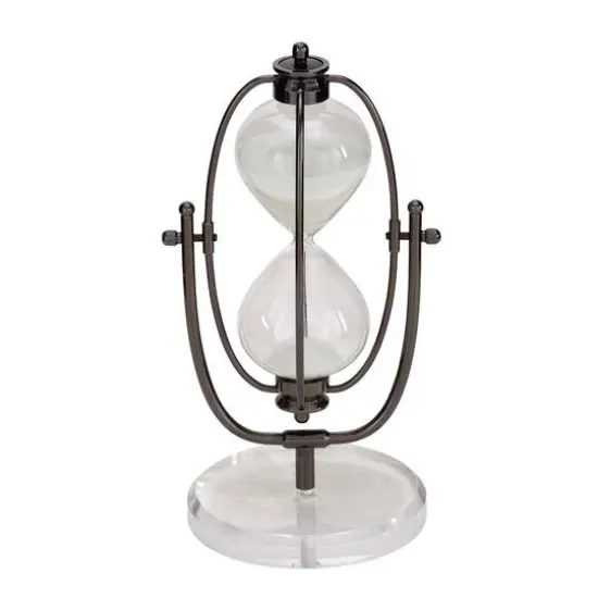 13'' Metal Glam Timer Brass {2}