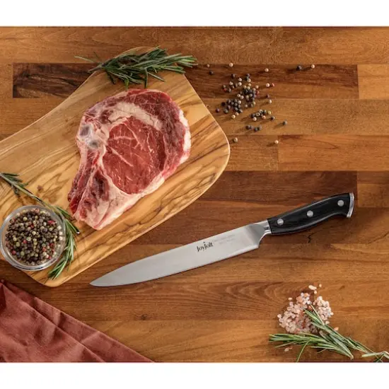 JoyJolt&reg; 8" High Carbon Steel Slicing Knife {5}