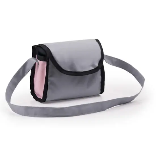 Bayer Design Trendy Pink & Gray Fairy Pram & Travel Bed Set {5}