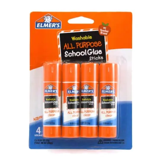 Elmer's&reg; All Purpose Washable School Glue Sticks, 6 Packs of 4 {3}