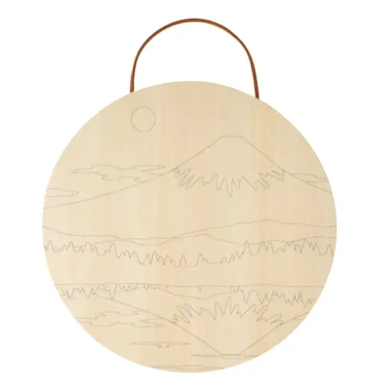 8" Mountain Paint-by-Number Plywood Surface Kit by Artist's Loft&reg; {5}