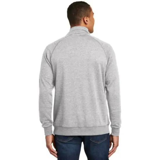 District&reg; 1/4 Zip Lightweight Fleece Heathered Grey {6}