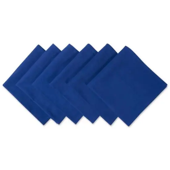 DII&reg; Oversized Napkin, 6ct. Nautical Blue {1}