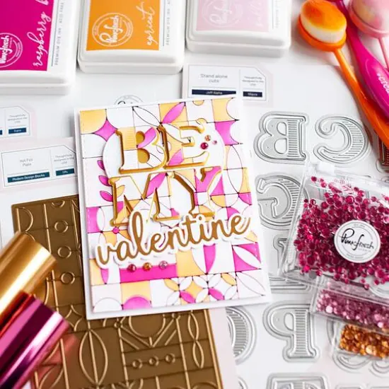 Pinkfresh Studio Modern Design Blocks Hot Foil Plate {4}