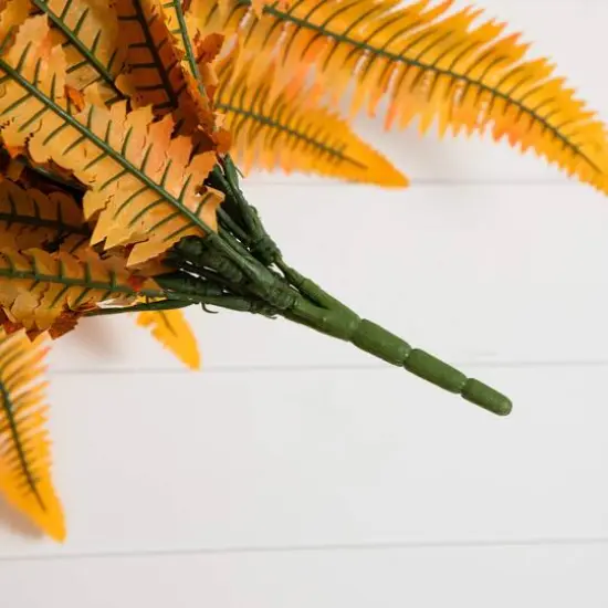 48in. Autumn Artificial Fall Boston Fern - Set of 2 {5}