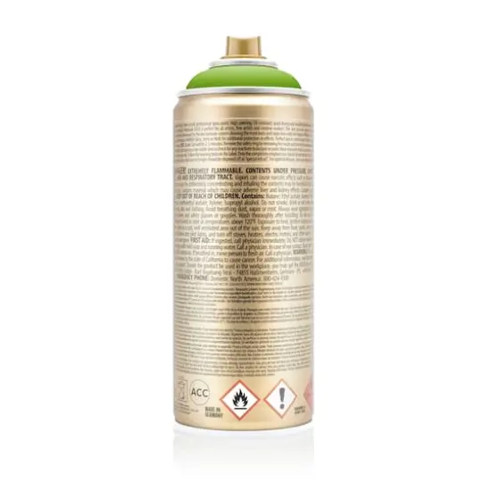 Montana&trade; Gold Acrylic Professional Spray Paint G6040 Lawn Green {7}