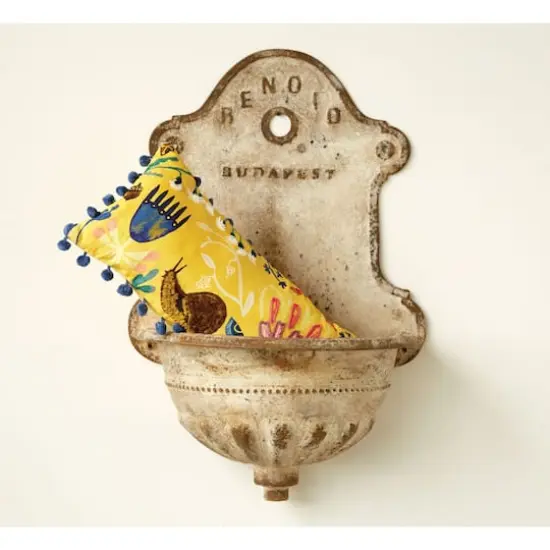 Hello Honey&reg; Vintage Iron Wall Water Fountain Reproduction {3}