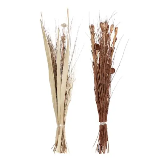 Set of 2" Brown Sea Grass Natural Foliage, 46" x 15" {3}
