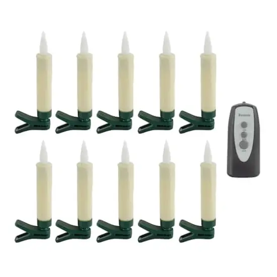 4" FIA Flame LED Candle Clip, 10ct. {3}