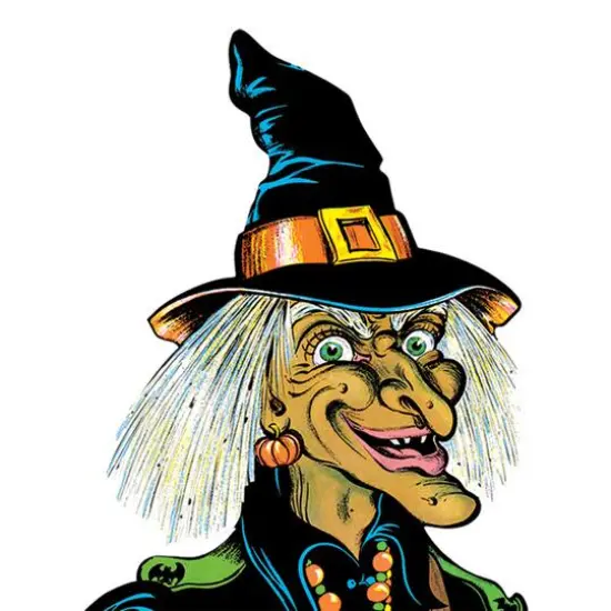 Beistle Vintage Halloween Jointed Witches {3}