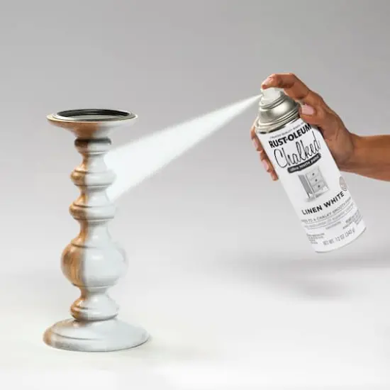 Rust-Oleum&reg; Chalked 12oz. Ultra Matte Spray Paint Linen White {7}