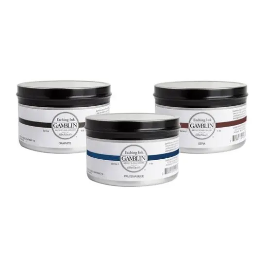 Gamblin Etching Ink, 1lb. Graphite {2}