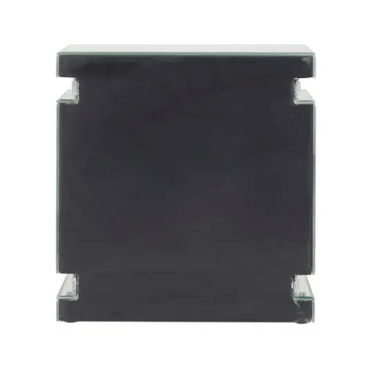 Silver Glam Jewelry Box, 11" x 8" x 11" {7}