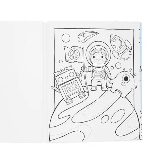 OOLY Color-in' Book: Outer Space Explorers {3}