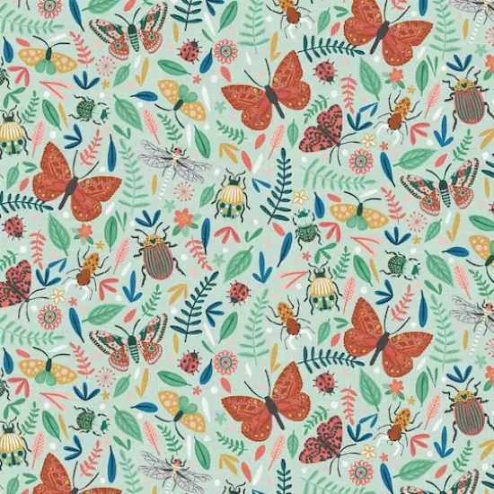 Fabric Editions Butterfly Garden Cotton Fabric {1}