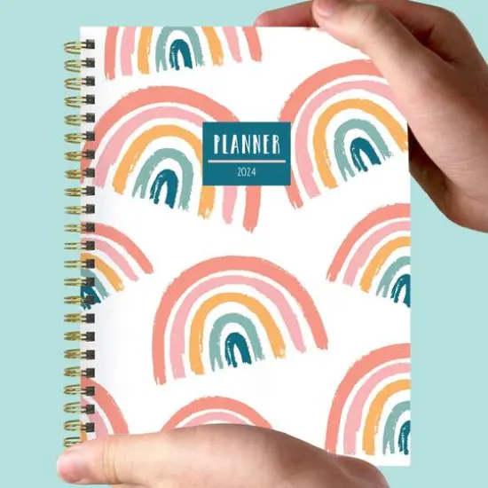 TF Publishing 2024 Fresh Rainbow Medium Weekly Monthly Planner {9}