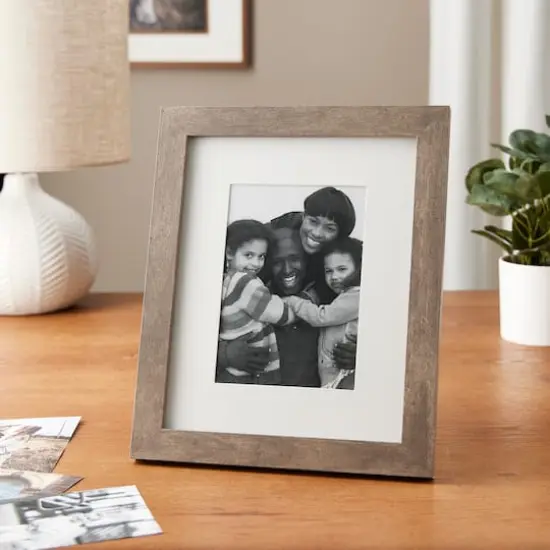 Simply Essentials&trade; Griege Frame with Mat by Studio D&eacute;cor&reg; {3}