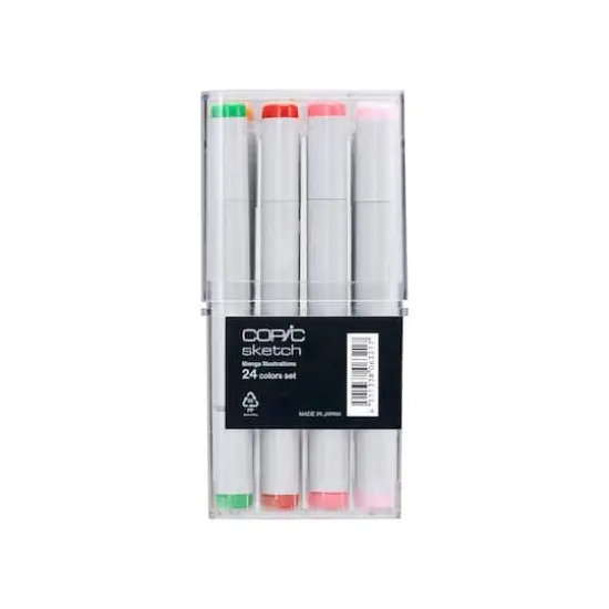 Copic&reg; Sketch 24 Color Manga Marker Set {4}