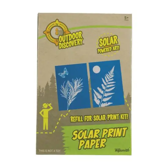 Toysmith® 5" x 7" Solar Print Paper Refill Pack, 12 Sheets {1}