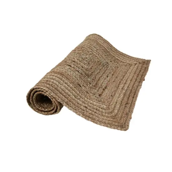 Hello Honey&reg; Natural Boho Woven Seagrass Rug, 48" x 24" {5}