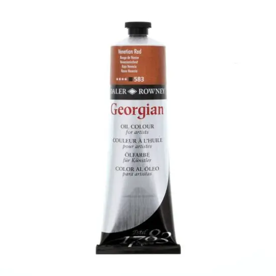 Daler-Rowney&reg; 225mL Georgian Oil Paint Venetian Red {1}