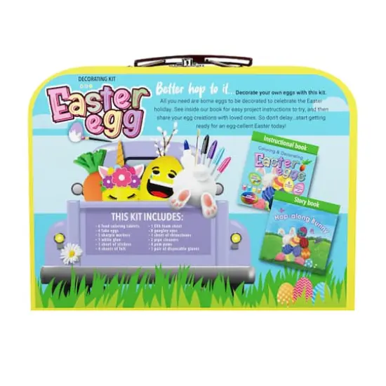 SpiceBox Suitcase Easter Egg Art Kit {6}