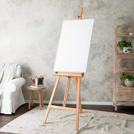 54.5" A-Frame Studio Wood Floor Easel by Artist's Loft&trade; {3}