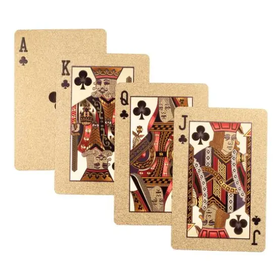 Toy Time 24k Gold Playing Cards {6}
