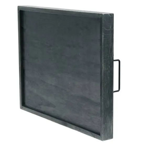 Elegant Designs&trade; 15.5" Home of the Brave Serving Tray with Handles {10}