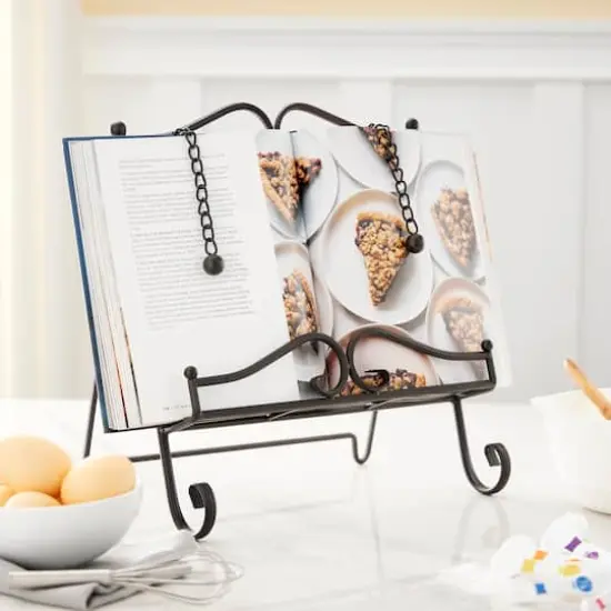 Brown Swirl Cookbook Easel By Studio D&eacute;cor&reg; {3}