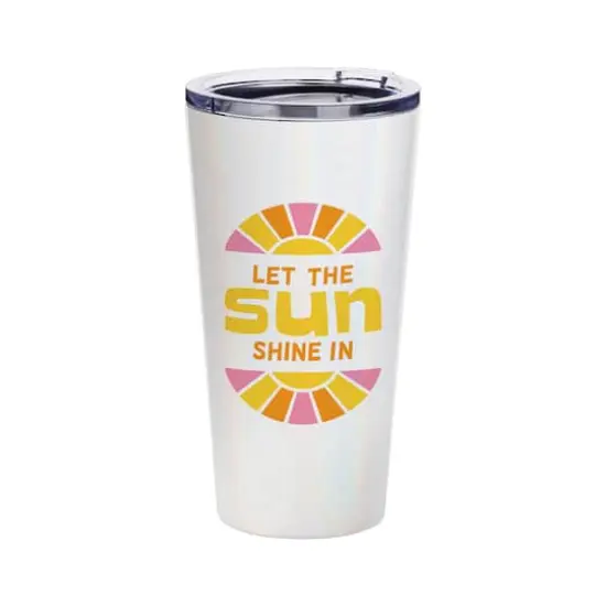 Craft Express White Glitter Sublimation Tumblers, 4ct. {4}