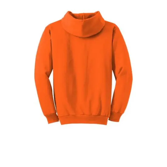 Port & Company&reg; Tall Essential Fleece Pullover Hooded Sweatshirt Safety Orange {5}