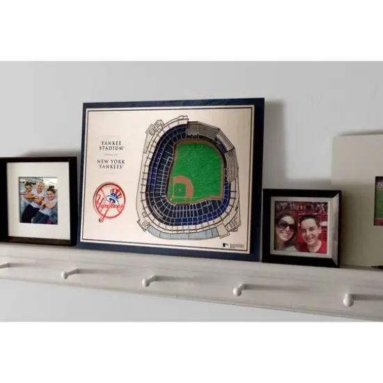 MLB Team 5-Layer StadiumView Wall Art New York Yankees {4}
