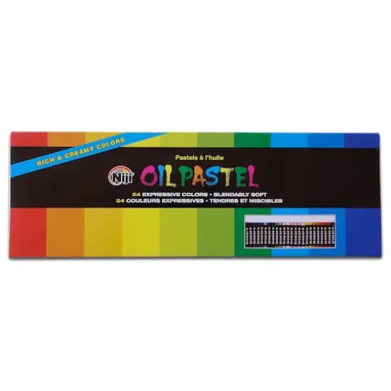 Yasutomo&reg; Niji&reg; 24 Color Oil Pastel Set {1}