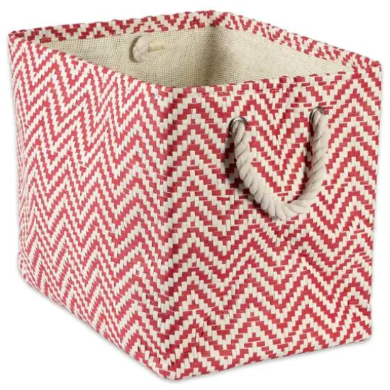 DII&reg; Medium Chevron Rectangle Paper Bin Rust {1}