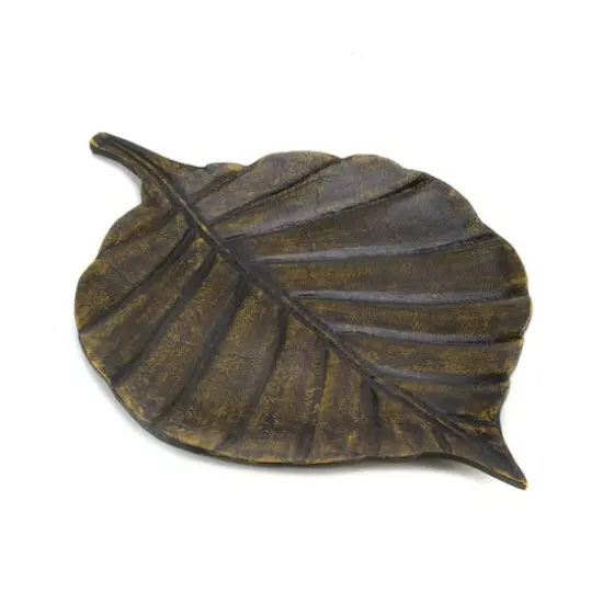 Avery Leaf Decorative Tray 16" x 11" x 1" {1}