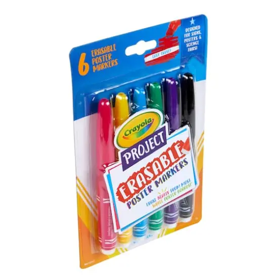 Crayola&reg; Project Erasable Poster Markers {6}