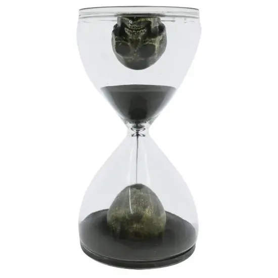 6.5" Hourglass with Skulls by Ashland&reg; {3}
