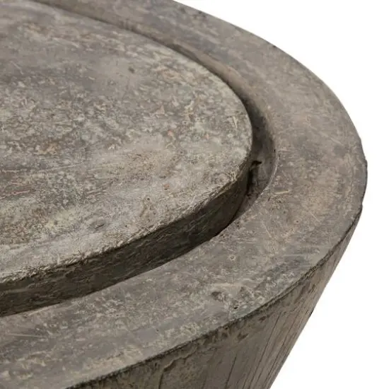 Glitzhome&reg; 25" Polyresin Spring Birds Outdoor Fountain with LED Light {6}