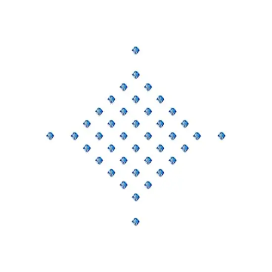 John Bead Preciosa 4mm Czech Crystal Rondelle Beads, 40ct. Sapphire {4}