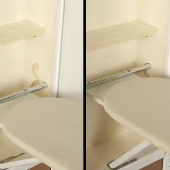 Household Essentials Ironing Board Cabinet Brown {9}