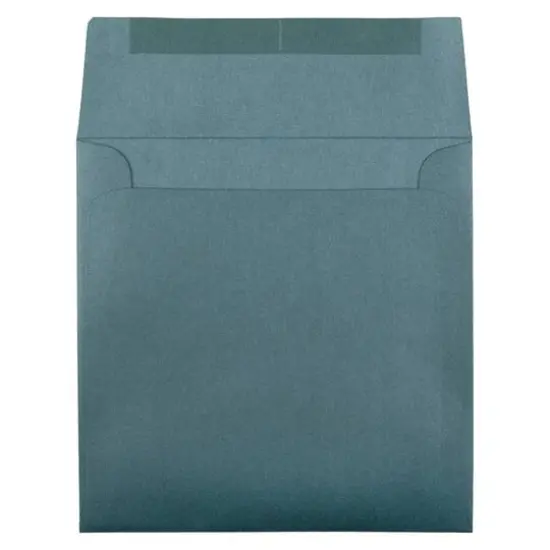 JAM Paper 6.5 Malachite Stardream Square Metallic Invitation Envelopes 25ct. {3}