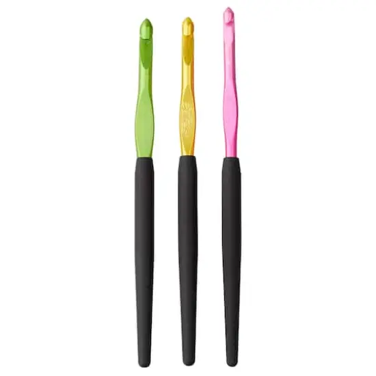 Susan Bates&reg; Soft Ergonomic&trade; Crochet Hook Set, I- K {4}