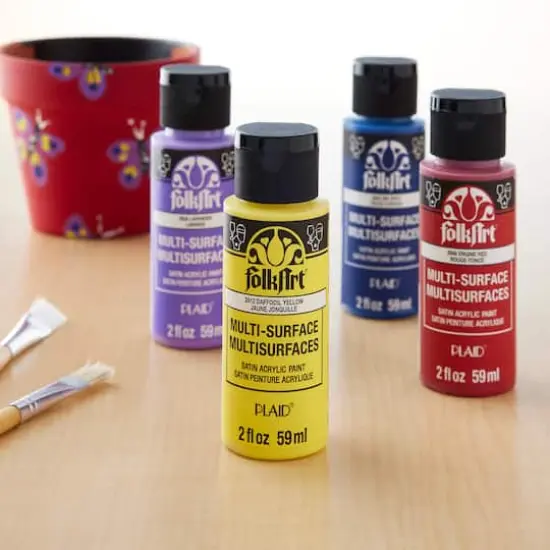 FolkArt&reg; Basics Multi-Surface Acrylic Paint {3}